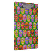 Porte-bloc Crânes de fleurs Motif sans soudure 2018 (Swatch)