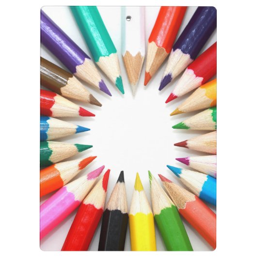 Porte-bloc Crayons colorés (Dos)