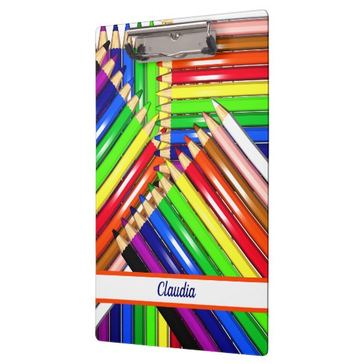 Porte-bloc crayons de couleur (Gauche)