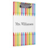 Porte-bloc Crayons mignons personnalisés Professeur Retour à (Swatch)