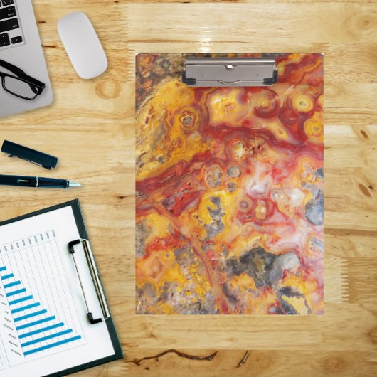 Porte-bloc Crazy Lace Agate Motif