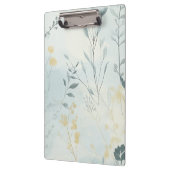 Porte-bloc Create Your Own Soft Golden Flowers Minimalist (Gauche)