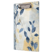 Porte-bloc Create Your Own Sunny Blue Leaves Minimalist (Gauche)