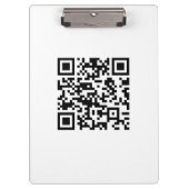 Porte-bloc Création instantanée de code QR (en entrant votre  (Devant)