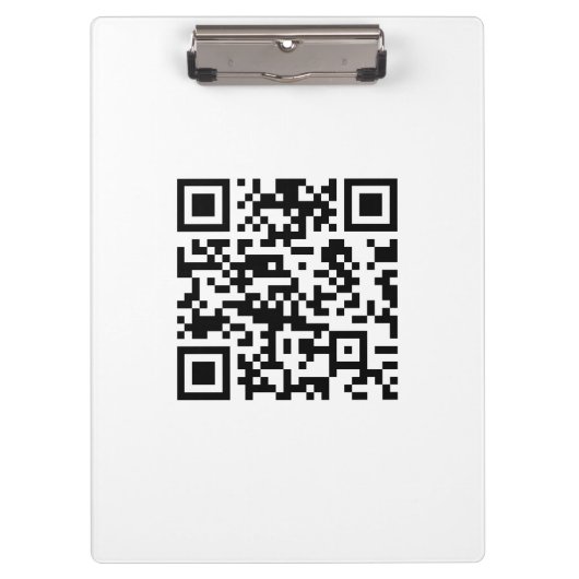 Porte-bloc Création instantanée de code QR (en entrant votre  (Devant)