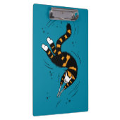Porte-bloc Créature de chat drôle squelette des mains natatio (Swatch)