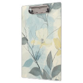 Porte-bloc Créez Vos Propres Fleurs Jaunes Doux Minimalistes (Gauche)