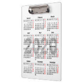 Porte-bloc Créez votre propre calendrier 2020 (Gauche)