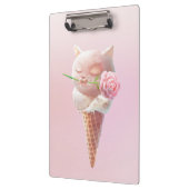 Porte-bloc Crème de glace Kitty - Rosy & Dreamy (Gauche)