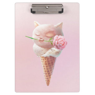 Porte-bloc Crème de glace Kitty - Rosy & Dreamy