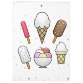 Porte-bloc Crème glacée Parlour Dream (Dos)