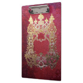 Porte-bloc Crimson à l'encre tombée (Gauche)