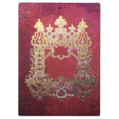 Porte-bloc Crimson à l'encre tombée (Dos)