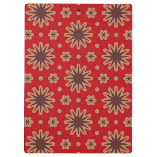 Porte-bloc Crimson Starburst Bloom (Dos)