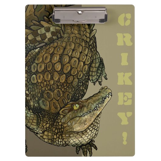 Porte-bloc Crique de crocodile ! (Devant)