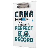 Porte-bloc CRNA J'Ai Un Dossier K.O. Parfait (Gauche)