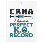 Porte-bloc CRNA J'Ai Un Dossier K.O. Parfait (Dos)
