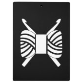 Porte-bloc Crochet Hooks & Yarn Crafts {Dark} (Dos)