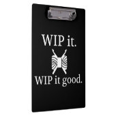 Porte-bloc Crochet ・ WIP It Good Crafts {Dark} (Swatch)