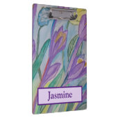 Porte-bloc Crocus de printemps Abstrait (Swatch)