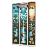 Porte-bloc Croître par ce que vous allez Trru (Gauche)