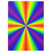 Porte-bloc Croix Arc-en-ciel (Dos)