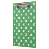 Porte-bloc Croix blanche sur le vert (Gauche)