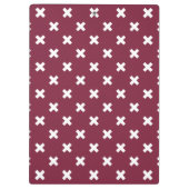 Porte-bloc Croix blanche sur mûrier (Dos)