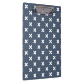 Porte-bloc Croix blanches sur bleu-gris (Swatch)