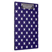 Porte-bloc Croix blanches sur bleu marine (Swatch)