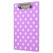 Porte-bloc Croix blanches sur lilas (Gauche)