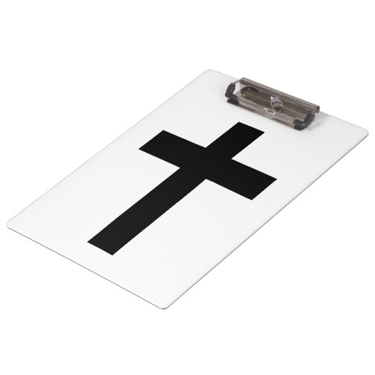Porte-bloc Croix chrétienne (Incliné)