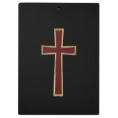 Porte-bloc Croix chrétienne (Dos)