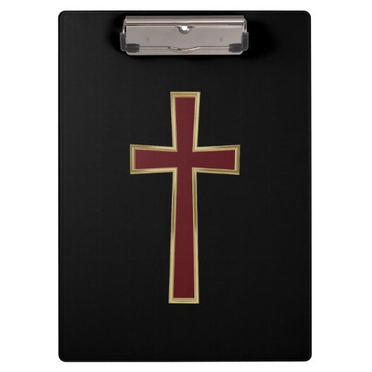 Porte-bloc Croix chrétienne (Devant)