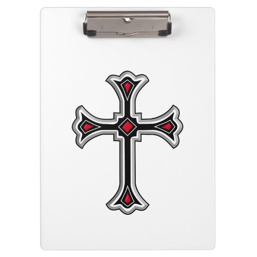 Porte-bloc Croix chrétienne (Devant)