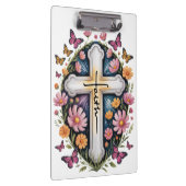 Porte-bloc Croix de foi florale (Swatch)