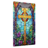 Porte-bloc Croix en verre tendu (Swatch)