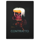 Porte-bloc Cru PosterEurope de Contratto (Dos)