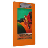 Porte-bloc Cru PosterEurope de Milan de Di de Circuito (Swatch)