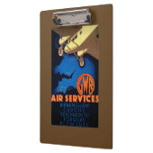 Porte-bloc Cru PosterEurope de services aériens de GWR (Gauche)