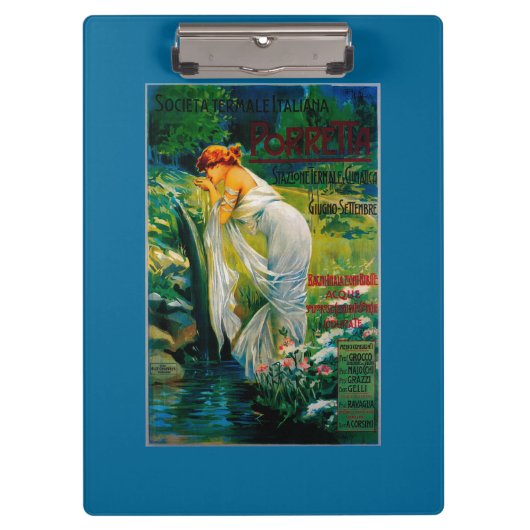 Porte-bloc Cru PosterEurope de Societa Termale Italiana (Devant)