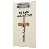 Porte-bloc Crucifix (Gauche)