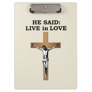 Porte-bloc Crucifix