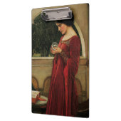 Porte-bloc Crystal Ball Woman Waterhouse Peinture (Gauche)