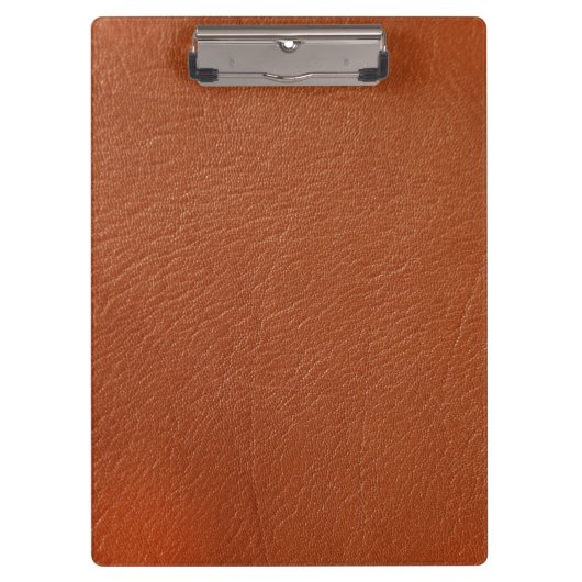 Porte-bloc Cuir Brown (Devant)