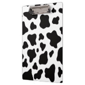 Porte-bloc Cuir de vache noir et blanc Moderne rustique de fe (Gauche)