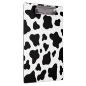 Porte-bloc Cuir de vache noir et blanc Moderne rustique de fe (Swatch)