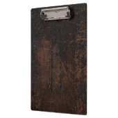 Porte-bloc Cuir éraillé par brun (Faux) (Gauche)