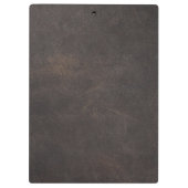 Porte-bloc Cuir gris (Dos)