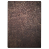 Porte-bloc cuir marron vintage (Dos)